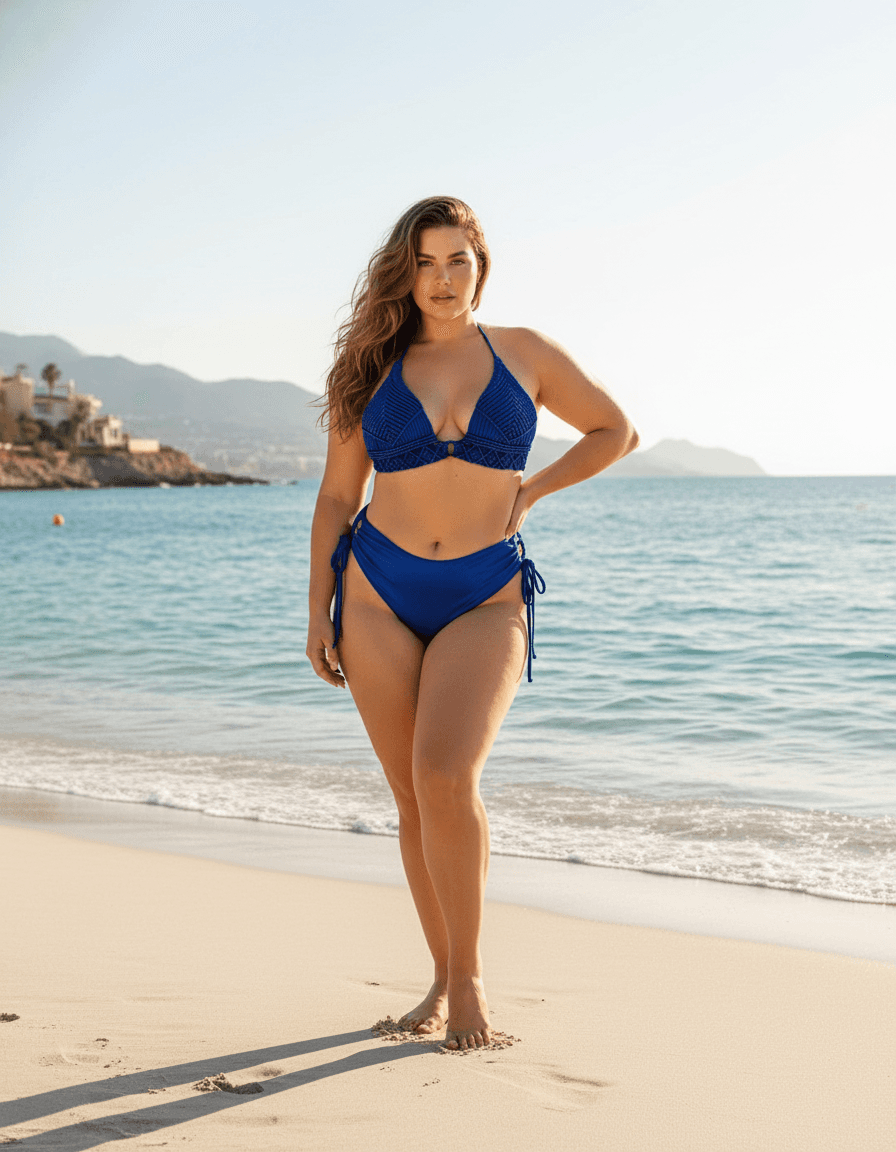 Bikini Crochet · Azul Profundo 2