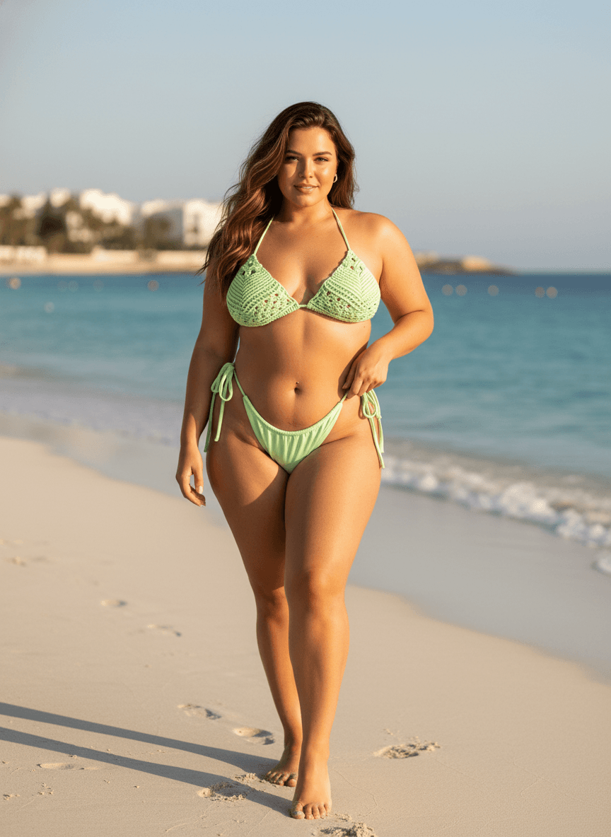 Bikini Texturizado · Verde Agua 2